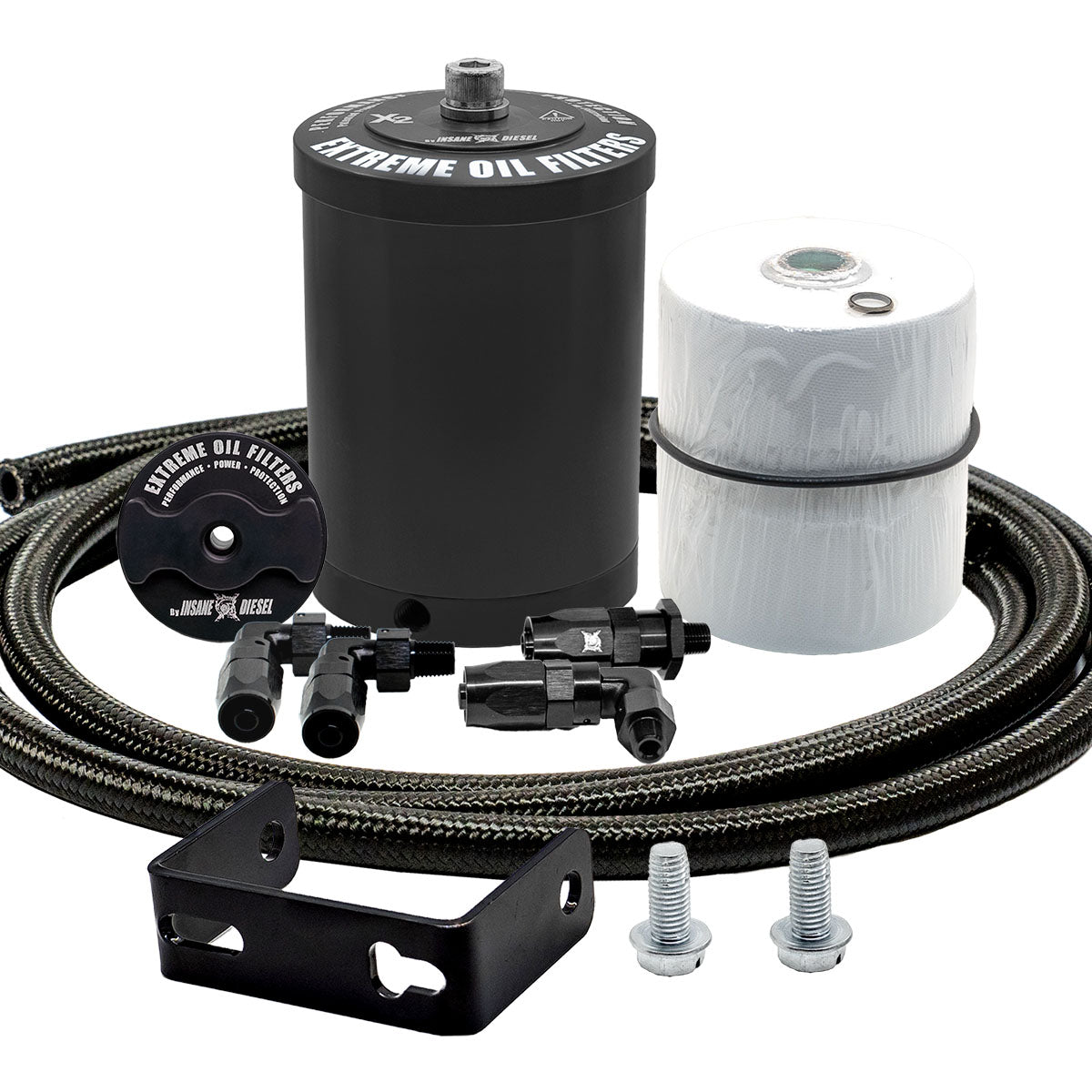 Dodge 5.9L Cummins Bypass Oil Filter Frame Mount Kit