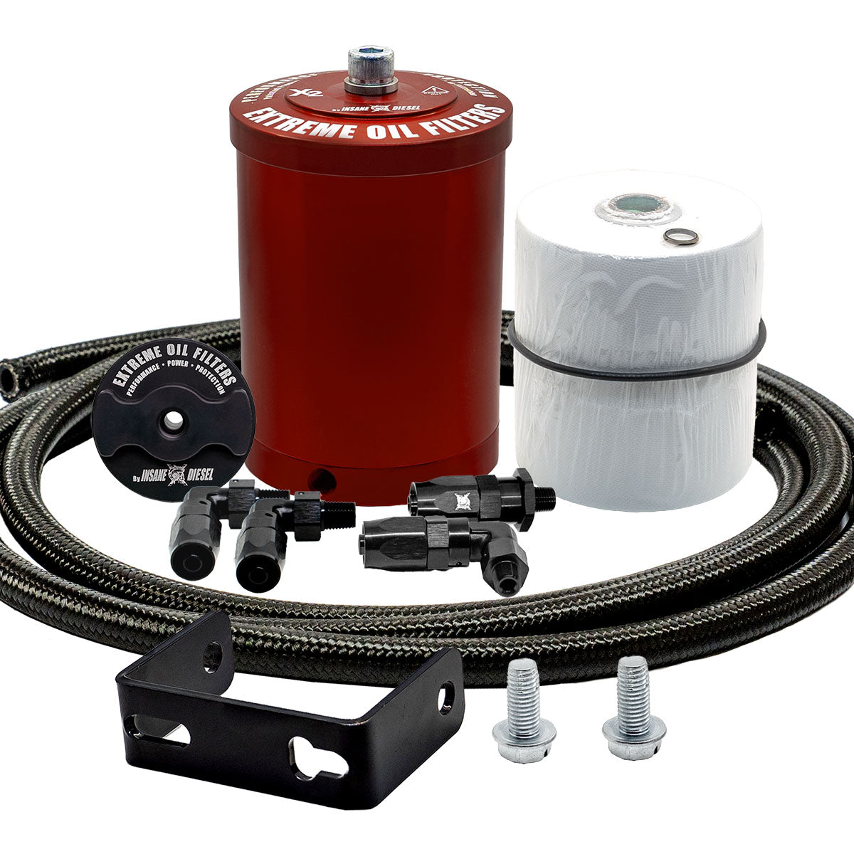 Dodge 5.9L Cummins Bypass Oil Filter Frame Mount Kit
