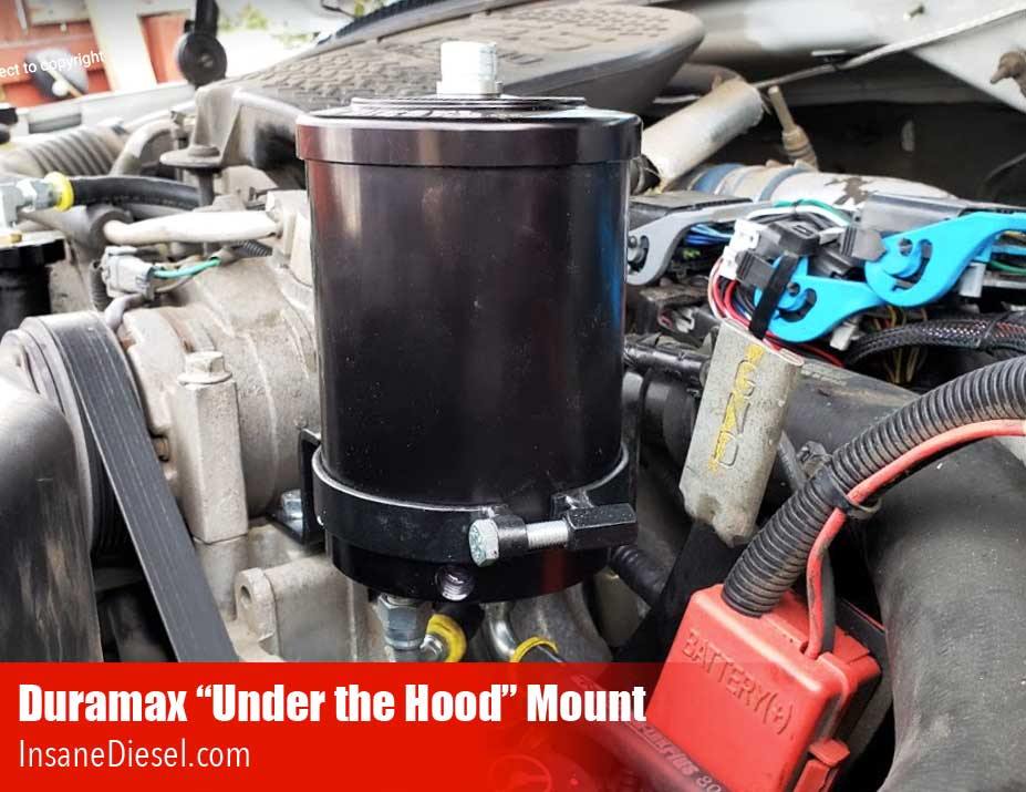 Duramax 6.6L Bypass Oil Filter Kit "Under the Hood" (2020-Present)