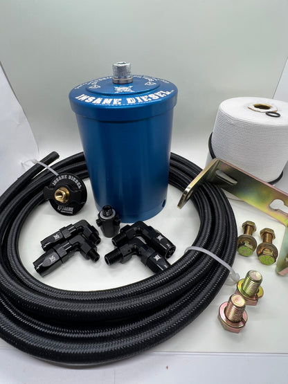 Ford 3.2L I5 Power Stroke Bypass Oil Filter Frame Mount Kit