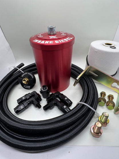 Ford 3.2L I5 Power Stroke Bypass Oil Filter Frame Mount Kit