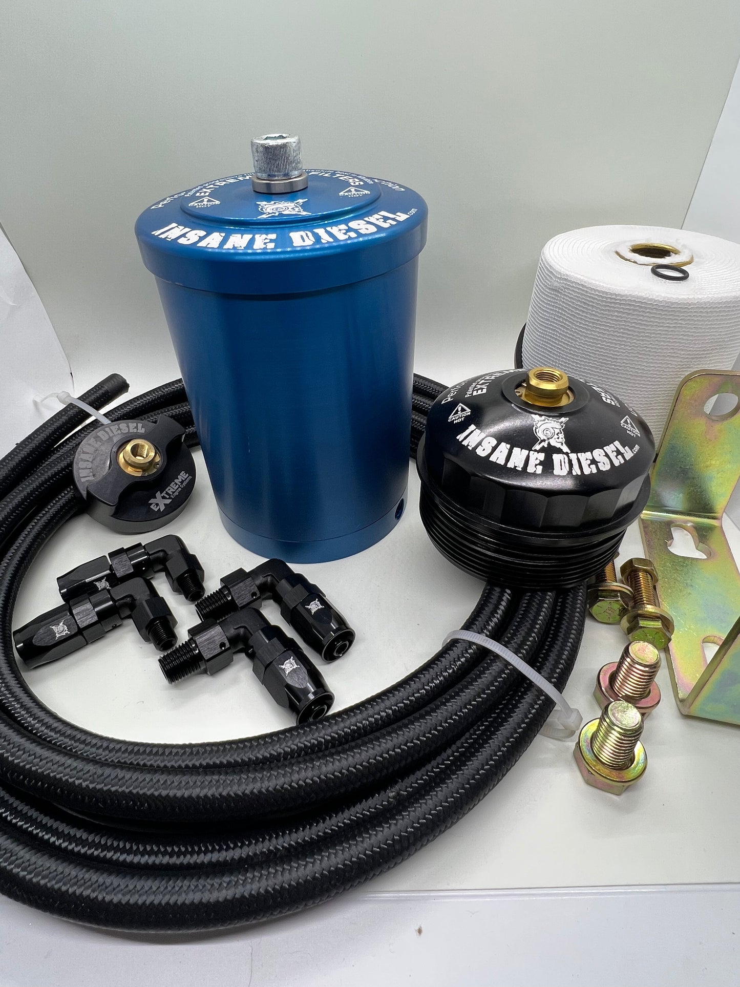 Jeep Cherokee with Mercedes 3.0L OM642 Diesel Bypass Oil Filter Kit