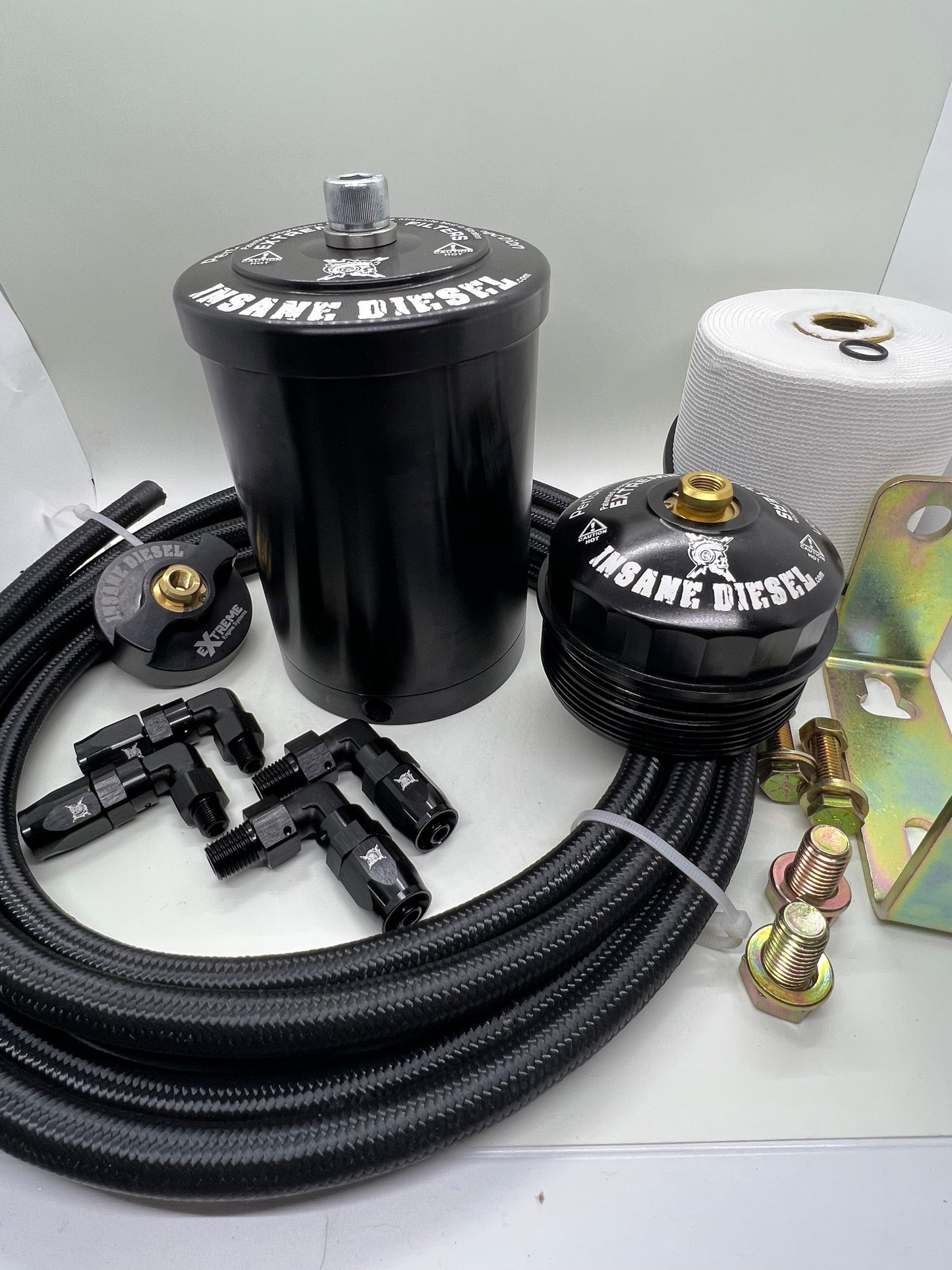 Jeep Cherokee with Mercedes 3.0L OM642 Diesel Bypass Oil Filter Kit