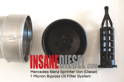 Jeep Cherokee with Mercedes 3.0L OM642 Diesel Bypass Oil Filter Kit