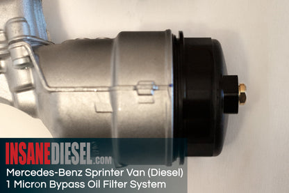 Jeep Cherokee with Mercedes 3.0L OM642 Diesel Bypass Oil Filter Kit