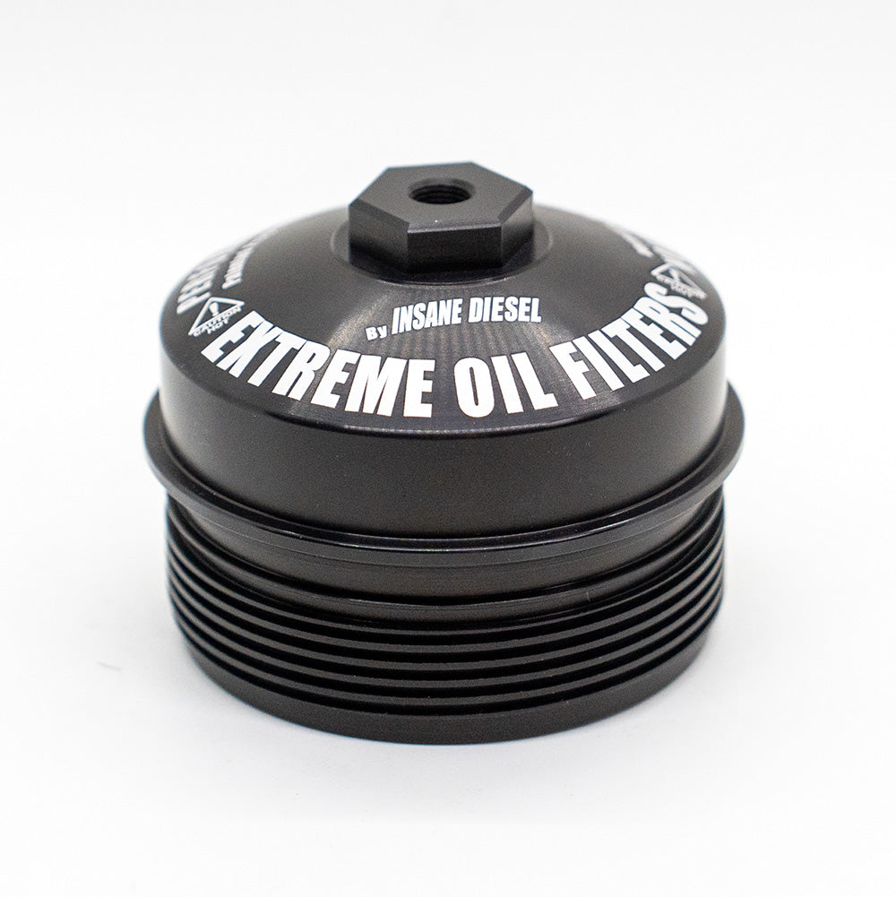 Mercedes 3.0L OM642 Diesel Oil Filter Cap with Pressure Port