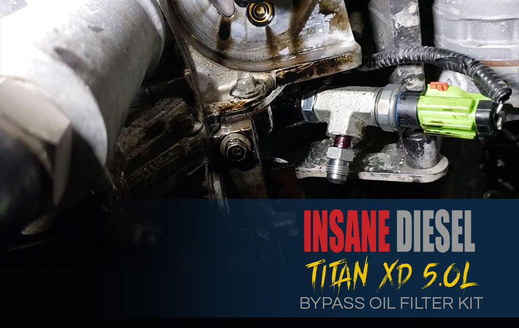 Nissan Titan XD 5.0L Bypass Oil Filter Kit